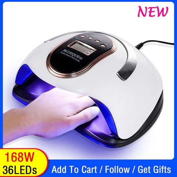 nail dryers 168w uv led lamp for nails dryer machine 36 leds curing gel varnish polish drying manicure tool with auto sensor
nail dryers 168w uv led lamp for nails dryer machine 36 leds curing gel varnish polish drying manicure tool with auto sensor