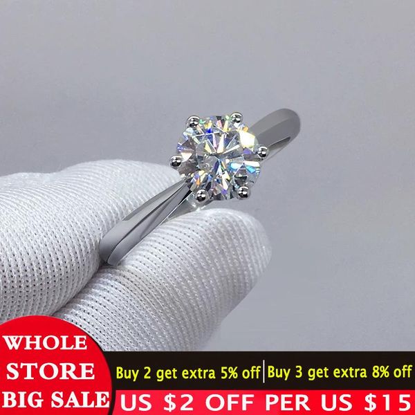 cluster rings lmnzb have certificate 100% original 925 solid silver wedding for women fine jewelry 6mm 1 cubic zirconia r003, Golden;silver
cluster rings lmnzb have certificate 100% original 925 solid silver wedding for women fine jewelry 6mm 1 cubic zirconia r003, Golden;silver