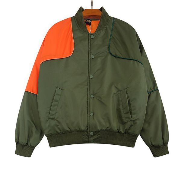 men's stylist army green winter jacket high street embroidery patchwork fashion men women bomber warm padded coats overcoat jackets ym, Black;brown
men's stylist army green winter jacket high street embroidery patchwork fashion men women bomber warm padded coats overcoat jackets ym, Black;brown
