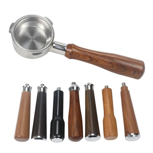 coffee filters 58mm portafilter stainless steel machine bottomless filter for barsetto holder wooden handle professional accessory
coffee filters 58mm portafilter stainless steel machine bottomless filter for barsetto holder wooden handle professional accessory