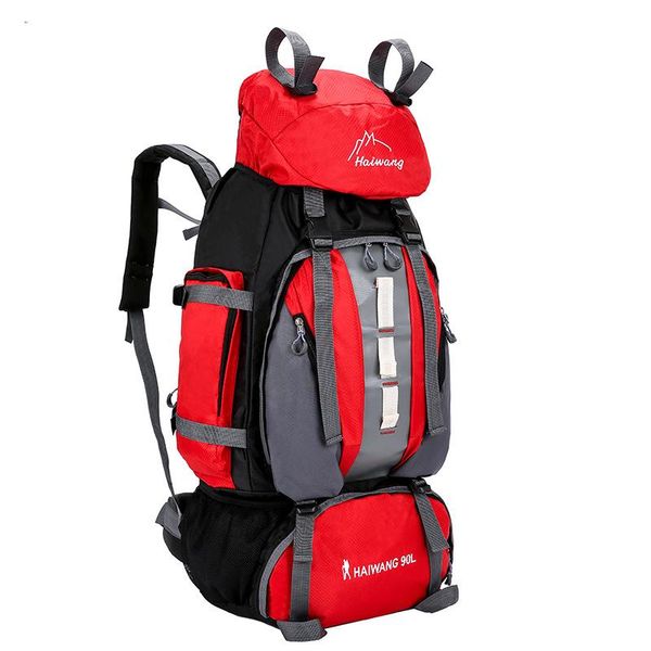 backpack 90l climbing bag 2021 nylon material 4 color waterproof travel leisure outdoor sports camping hiking db109
backpack 90l climbing bag 2021 nylon material 4 color waterproof travel leisure outdoor sports camping hiking db109