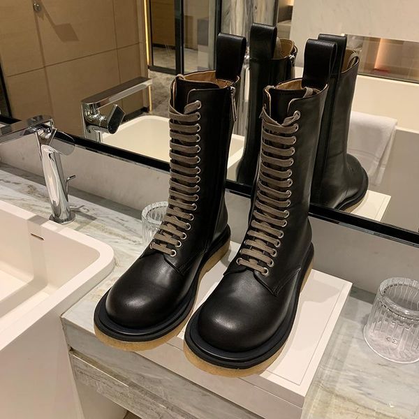 boots front lace up women side zipper ankle shoes brand runway star shoe lady chic med heel round toe, Black
boots front lace up women side zipper ankle shoes brand runway star shoe lady chic med heel round toe, Black