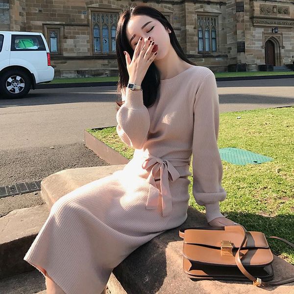 casual dresses mid-length lace-up dress fashion 2021 autumn and winter base sweater long skirt women's all-match rm*, Black;gray
casual dresses mid-length lace-up dress fashion 2021 autumn and winter base sweater long skirt women's all-match rm*, Black;gray