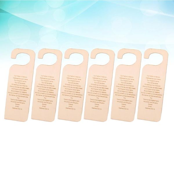 6pcs door hanging ornament glyph door pendant home decoration party supplies for l mall office (khaki)
6pcs door hanging ornament glyph door pendant home decoration party supplies for l mall office (khaki)