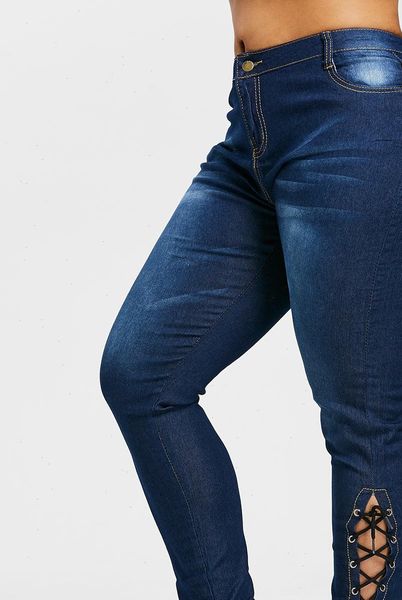 plus size zipper fly side lace up jeans skinny high waist pockets female washed denim women pant trousers big size 5xl, Blue
plus size zipper fly side lace up jeans skinny high waist pockets female washed denim women pant trousers big size 5xl, Blue
