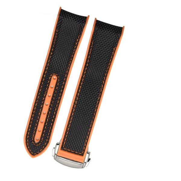 watch bands hoge kwaliteit nylon + rubber horlogeband voor o-mega 300 s-eamaster 600 oceaan universe polsband 20 mm 22 zwart met orange r, Black;brown
watch bands hoge kwaliteit nylon + rubber horlogeband voor o-mega 300 s-eamaster 600 oceaan universe polsband 20 mm 22 zwart met orange r, Black;brown