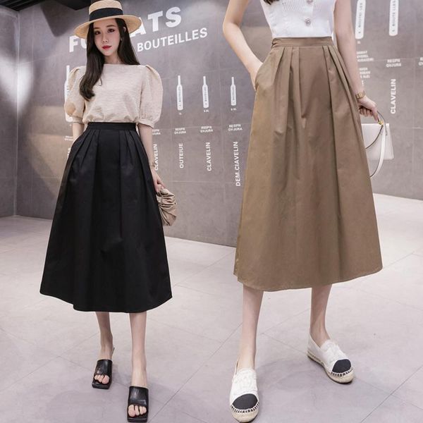 skirts of 2021 in the long elastic waist bigger sizes show thin covering hip skirt tall umbrella girl, Black
skirts of 2021 in the long elastic waist bigger sizes show thin covering hip skirt tall umbrella girl, Black