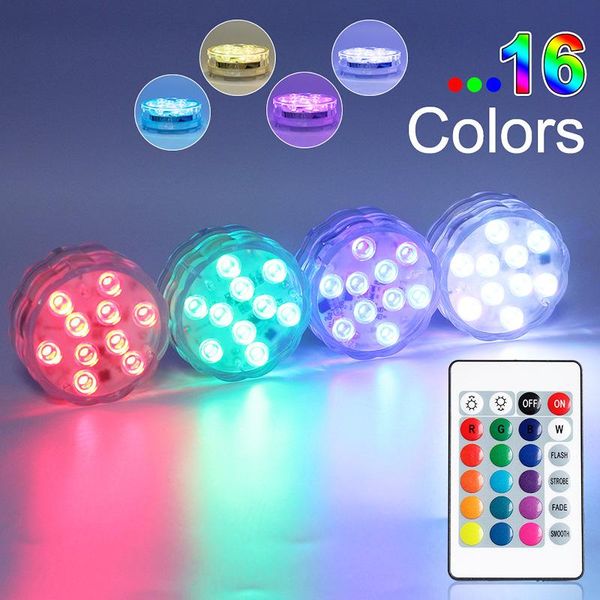 10leds magnetic diving spa swim pool suck colorful fish tank rgb decrative lamp ip68 waterproof with 24 keys remote controller
10leds magnetic diving spa swim pool suck colorful fish tank rgb decrative lamp ip68 waterproof with 24 keys remote controller