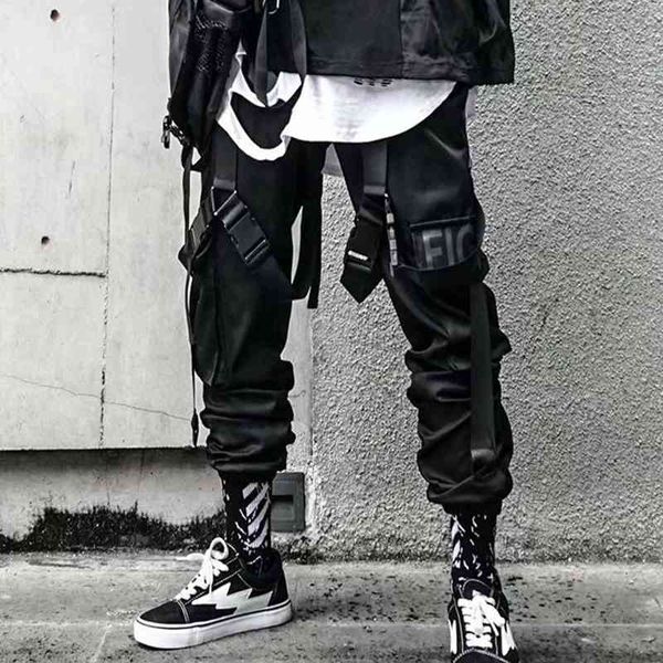 men's pants joggers cargo for men casual hip hop hit color pocket male trousers sweatpants streetwear ribbons techwear eg13, Black
men's pants joggers cargo for men casual hip hop hit color pocket male trousers sweatpants streetwear ribbons techwear eg13, Black