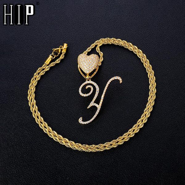 chains hip hop a-z cz bling custom name letters out cuban necklaces & pendant cubic zirconia for men jewelry with heart clasp, Silver
chains hip hop a-z cz bling custom name letters out cuban necklaces & pendant cubic zirconia for men jewelry with heart clasp, Silver