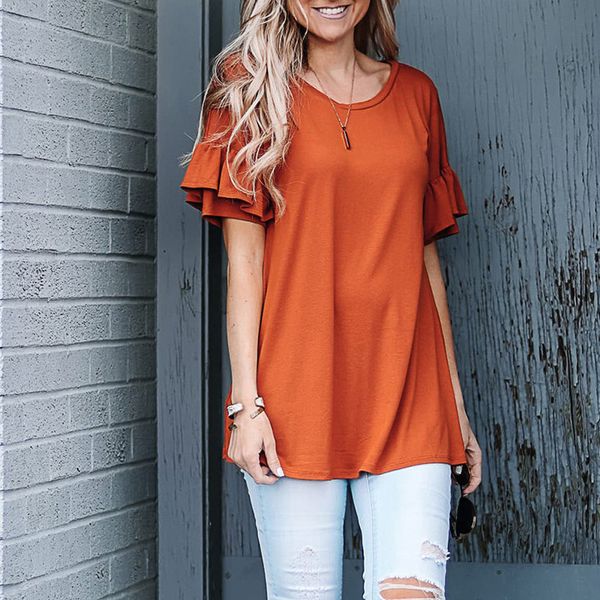 fashion women o-neck pure color short mouw tunisia depth point t-shirts random loose basic tea female plus size # p3, White
fashion women o-neck pure color short mouw tunisia depth point t-shirts random loose basic tea female plus size # p3, White