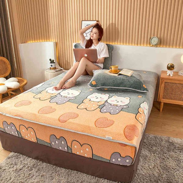 bedding sets coral velvet bedspread flannel mattress cover plus dust anti-slip winter snowflake 4mev
bedding sets coral velvet bedspread flannel mattress cover plus dust anti-slip winter snowflake 4mev