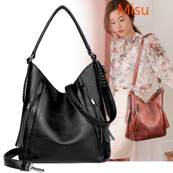 2021 black large women shoulder bag female hobos tote bags big patchwork soft pu leather lady messenger bucket bags
2021 black large women shoulder bag female hobos tote bags big patchwork soft pu leather lady messenger bucket bags