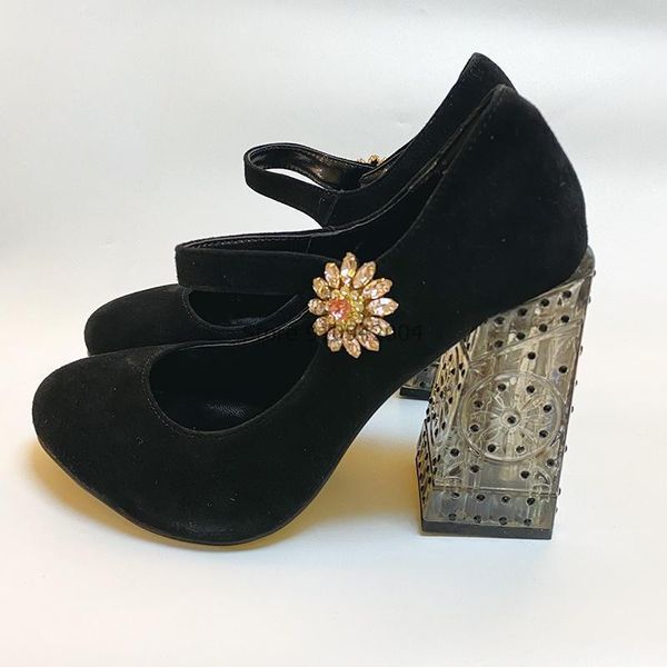 plus size 43 women block 10cm high heels lady clear pumps suede ankle strap female wedding transparent chunky shoe, Black
plus size 43 women block 10cm high heels lady clear pumps suede ankle strap female wedding transparent chunky shoe, Black