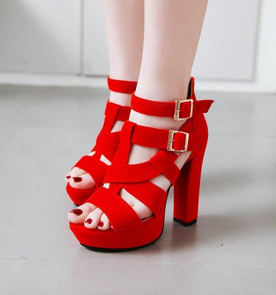 sandals summer european and american super high heel women shoes black fish rome 35-42
sandals summer european and american super high heel women shoes black fish rome 35-42