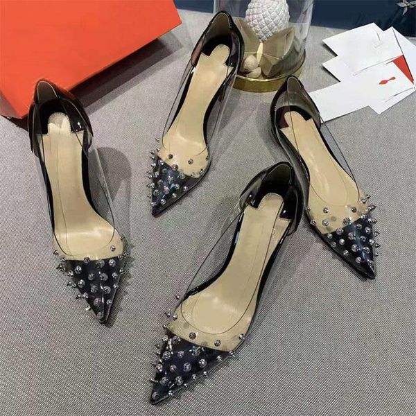 dress shoes transparent rhinestone women's 2021 fall pointed party high heels crystal female black
dress shoes transparent rhinestone women's 2021 fall pointed party high heels crystal female black