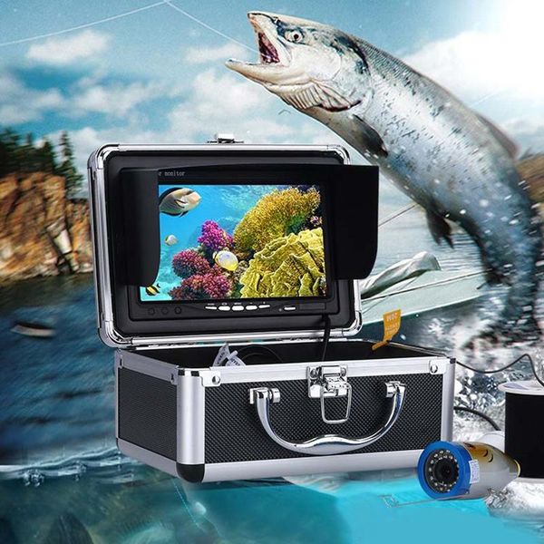 7 inch hd underwater fishing video camera kit leds video fish finder 20m with us plug
7 inch hd underwater fishing video camera kit leds video fish finder 20m with us plug