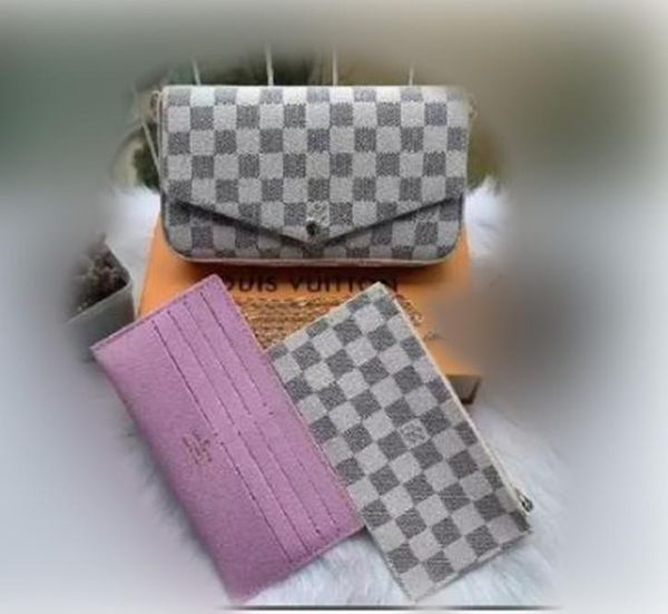 louis's vutton's famous designer wallet three in one package luxury brand women luxurys designers bags crossbody bag handbag ysls0, Red;black
louis's vutton's famous designer wallet three in one package luxury brand women luxurys designers bags crossbody bag handbag ysls0, Red;black