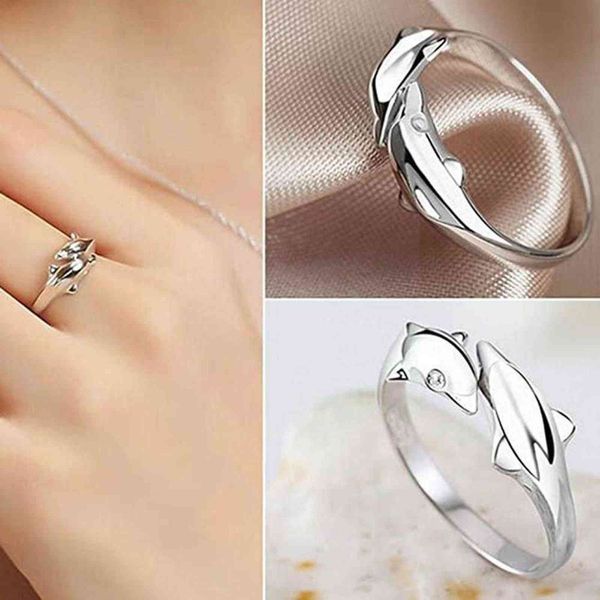 dolphin shape adjustable open ring fashion silver color exquisite jewelry ring for women party wedding engagement gift g3g9 g1125, Slivery;golden
dolphin shape adjustable open ring fashion silver color exquisite jewelry ring for women party wedding engagement gift g3g9 g1125, Slivery;golden