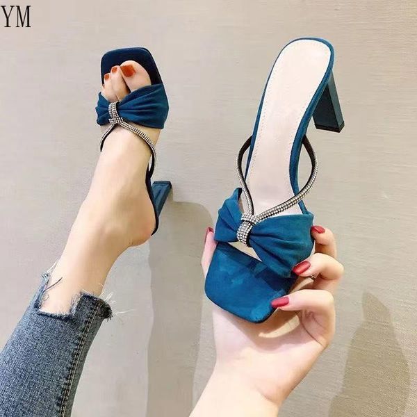 sandals 2021 women shoes pumps high heels block heel slippers slip-on summer ladies slides narrow crystal butterfly-knot, Black
sandals 2021 women shoes pumps high heels block heel slippers slip-on summer ladies slides narrow crystal butterfly-knot, Black