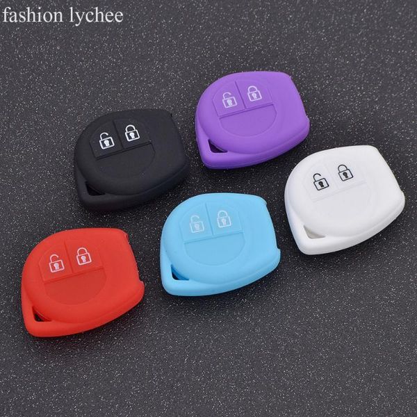 keychains fashion lychee 2 buttons silicone rubber car key fob case 5colors remote shell protected cover skin for suzuki swift sx4 gifts, Silver
keychains fashion lychee 2 buttons silicone rubber car key fob case 5colors remote shell protected cover skin for suzuki swift sx4 gifts, Silver
