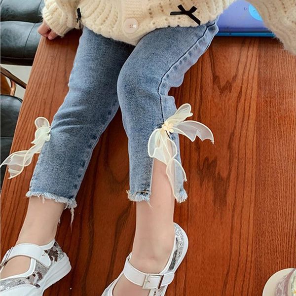 jeans for girls elegant bow cute denim pants sweet bowknot stretch lovely spring child trousers toddler kid baby steetwear 2-7t, Blue
jeans for girls elegant bow cute denim pants sweet bowknot stretch lovely spring child trousers toddler kid baby steetwear 2-7t, Blue