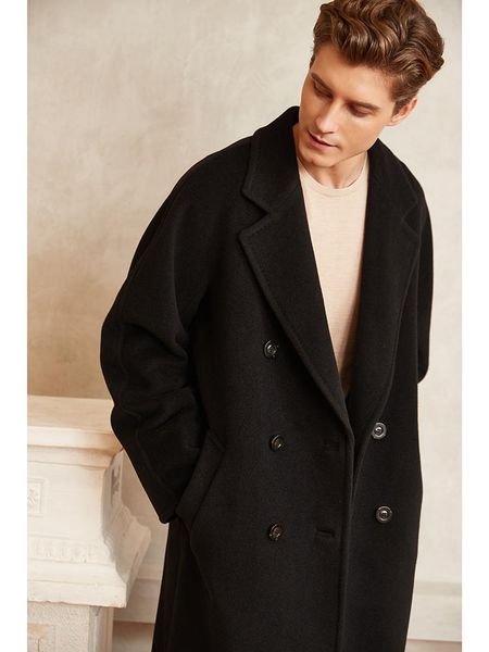 men's wool & blends cashmere coat men double-sided autumn winter british water ripple woolen for your lover men' mid-l, Black
men's wool & blends cashmere coat men double-sided autumn winter british water ripple woolen for your lover men' mid-l, Black