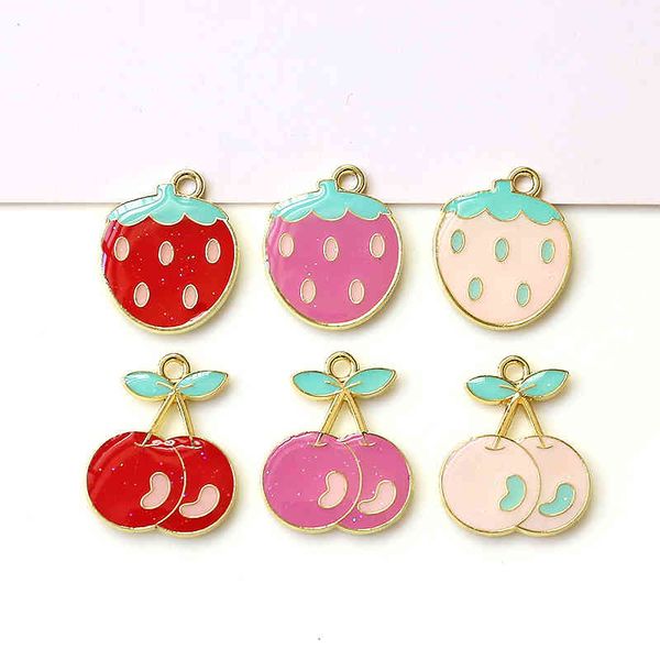 minimum order 50pcs/lot strawberry/cherry fashion alloy drop oil charms diy jewelry earring/garment/necklace accessory, Bronze;silver
minimum order 50pcs/lot strawberry/cherry fashion alloy drop oil charms diy jewelry earring/garment/necklace accessory, Bronze;silver