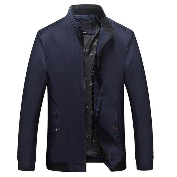 men's jackets 2021 spring autumn thin jacket men solid color stand collar coat outerwear, Black;brown
men's jackets 2021 spring autumn thin jacket men solid color stand collar coat outerwear, Black;brown