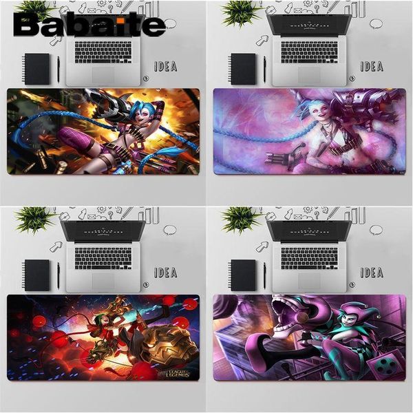 mouse pads & wrist rests babaite jinx league of legends lapcomputer mousepad large pad keyboards mat
mouse pads & wrist rests babaite jinx league of legends lapcomputer mousepad large pad keyboards mat
