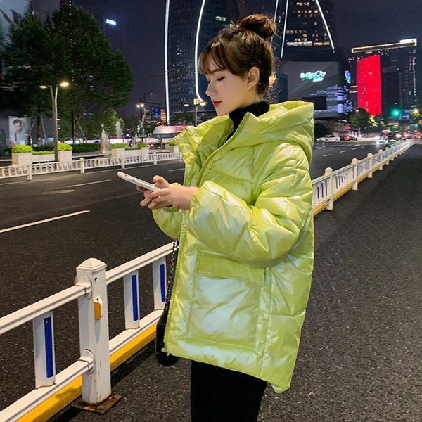 2021 new fashion down cotton winter female korean jacket with hood parkas women's high-quality woman's thick coat 7lfd, Black
2021 new fashion down cotton winter female korean jacket with hood parkas women's high-quality woman's thick coat 7lfd, Black