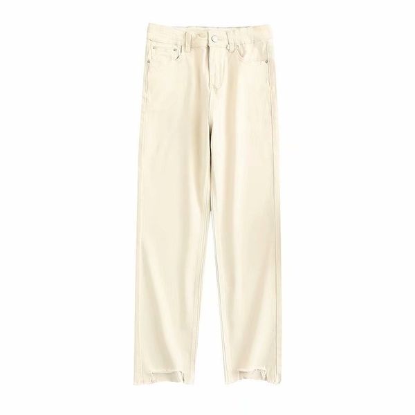 women jeans fashion high waist spring women's casual solid color straight nine pants 210527, Blue
women jeans fashion high waist spring women's casual solid color straight nine pants 210527, Blue