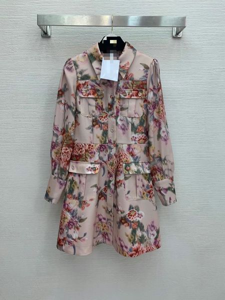 310 2021 milan style autumn brand same style dress long sleeve panelled lapel neck polyester weinishi, Black
310 2021 milan style autumn brand same style dress long sleeve panelled lapel neck polyester weinishi, Black