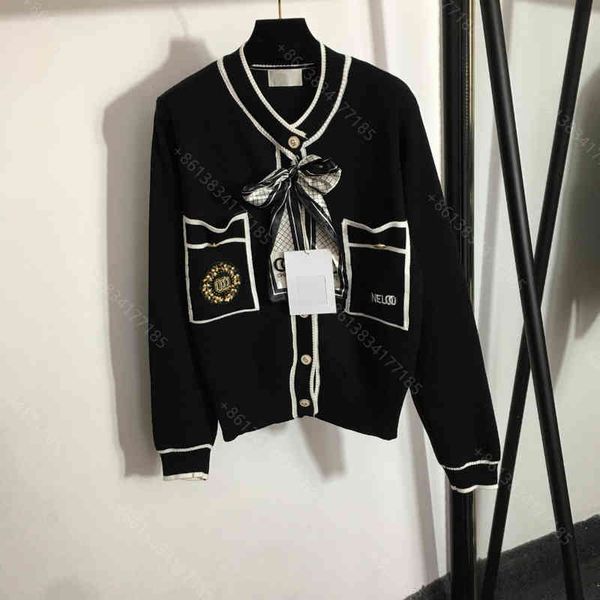 women's sweaters fall cc designer women sweater jacket crochet mujer wool cardigan hoodie pearl badge 911 cch brand long sleeve coat sw, White;black
women's sweaters fall cc designer women sweater jacket crochet mujer wool cardigan hoodie pearl badge 911 cch brand long sleeve coat sw, White;black