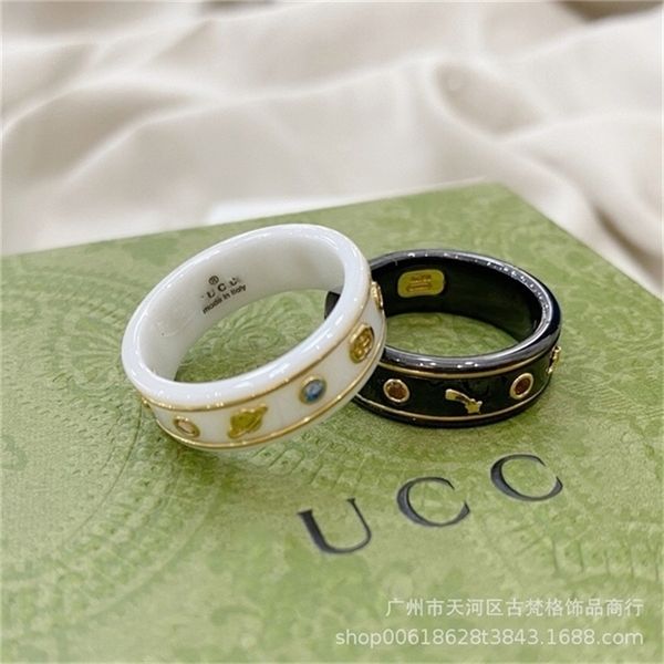 70% off designer jewelry ancient bee planet black white ceramic fashion trend letter hemp border ring for men and women, Silver
70% off designer jewelry ancient bee planet black white ceramic fashion trend letter hemp border ring for men and women, Silver