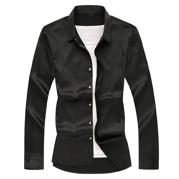 colors new 8 of man-made silk shirt 2021 solid male long sleeve plus regular size shirts for man 7xl-m oclq, Black;brown
colors new 8 of man-made silk shirt 2021 solid male long sleeve plus regular size shirts for man 7xl-m oclq, Black;brown