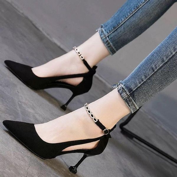 dress shoes women heels 2021 spring high chaussure femme zapatos mujer, Black
dress shoes women heels 2021 spring high chaussure femme zapatos mujer, Black