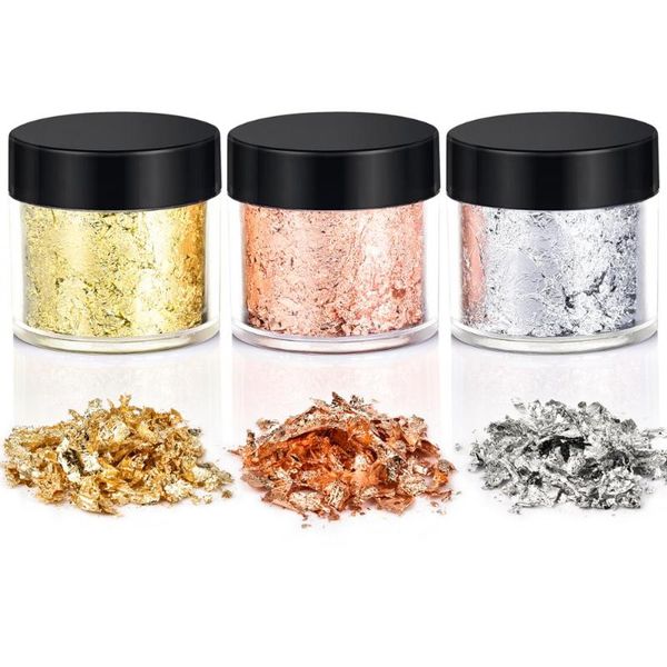 nail art decorations 3 bottles metallic foil flakes glitter sequins holographics powder shining irregular 3d diy decoration jewelry mak, Silver;gold
nail art decorations 3 bottles metallic foil flakes glitter sequins holographics powder shining irregular 3d diy decoration jewelry mak, Silver;gold