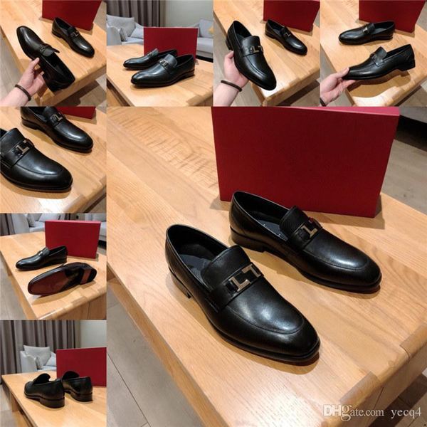 21ss new soft cow leather men's shoes luxury man brown business dress shoes classic round toe moccasins zapatos hombre, Black
21ss new soft cow leather men's shoes luxury man brown business dress shoes classic round toe moccasins zapatos hombre, Black