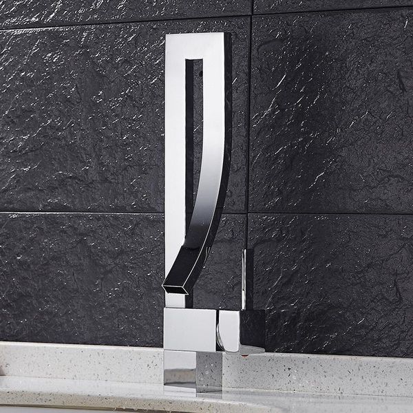 bathroom sink faucets basin single handle deck mounted chrome brass square tall faucet and cold mixer water tap
bathroom sink faucets basin single handle deck mounted chrome brass square tall faucet and cold mixer water tap