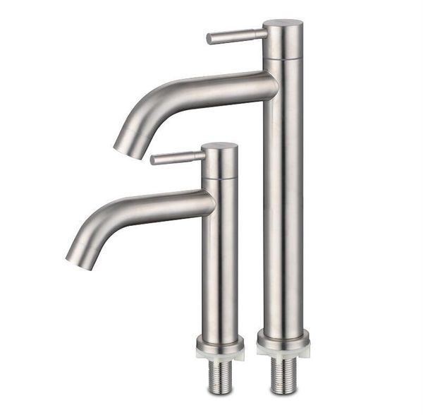 bathroom sink faucets wholesale fashion 304 stainless steel single cold lever basin faucet include 50cm plumbing hose
bathroom sink faucets wholesale fashion 304 stainless steel single cold lever basin faucet include 50cm plumbing hose
