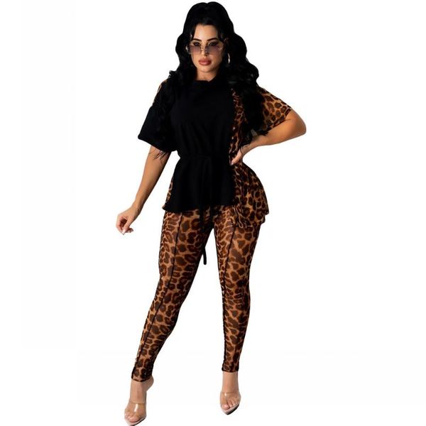 women's two piece pants 2 women sets 2021 leopard print and sweat outfits woman pieces matching tracksuits female, White
women's two piece pants 2 women sets 2021 leopard print and sweat outfits woman pieces matching tracksuits female, White