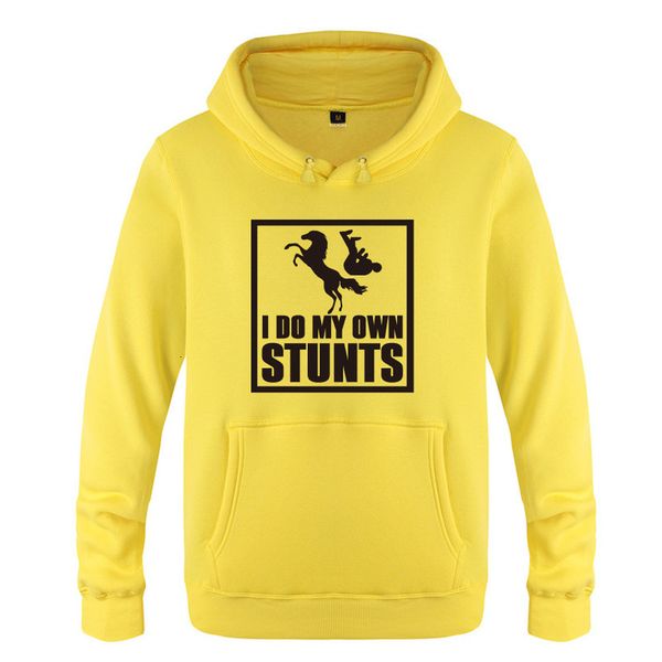 i do my own stunts - stunt man fall off horse, Black