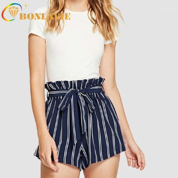 women's pants & capris women short summer clothes loose type lotus leaf casual mid waist sashes multiple stripes color size s to xl, Black;white
women's pants & capris women short summer clothes loose type lotus leaf casual mid waist sashes multiple stripes color size s to xl, Black;white