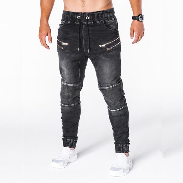 2021 autumn mens black track jeans fashion male hip hop ny denim trousers man vintage zip up cargo pants pantalon homme uomo 877r, Blue
2021 autumn mens black track jeans fashion male hip hop ny denim trousers man vintage zip up cargo pants pantalon homme uomo 877r, Blue