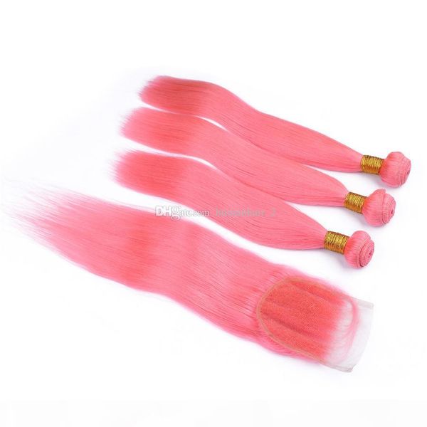 pink human hair weaves with lace closure silk straight lace closure with bundles pink hair extension with 4x4 lace closure 4pcs lot, Black;brown
pink human hair weaves with lace closure silk straight lace closure with bundles pink hair extension with 4x4 lace closure 4pcs lot, Black;brown
