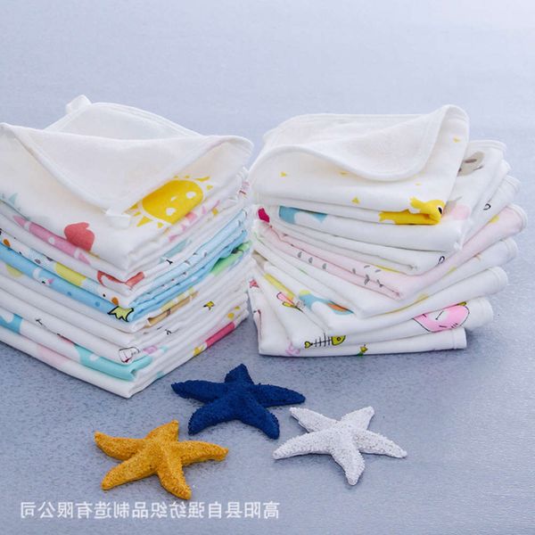 baby square bamboo fiber composite gauze small baby printed children's washing, White
baby square bamboo fiber composite gauze small baby printed children's washing, White