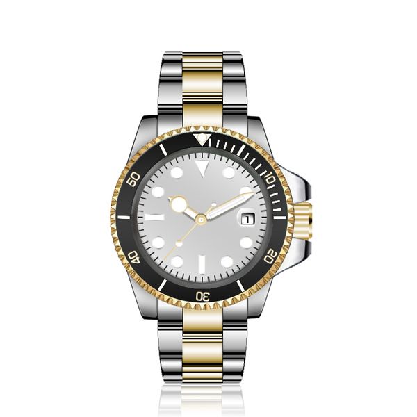men's luxury automatic mechanical watch 116600 brand silver gold stainless steel case sapphire mirror waterproof ceramic master designe, Slivery;brown
men's luxury automatic mechanical watch 116600 brand silver gold stainless steel case sapphire mirror waterproof ceramic master designe, Slivery;brown