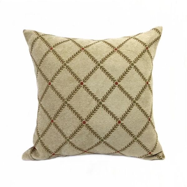 hinyeatex classic beige check diamond jacquard woven decorative pillow case home chenille cushion cover 45 x 45 cm sell by piece
hinyeatex classic beige check diamond jacquard woven decorative pillow case home chenille cushion cover 45 x 45 cm sell by piece