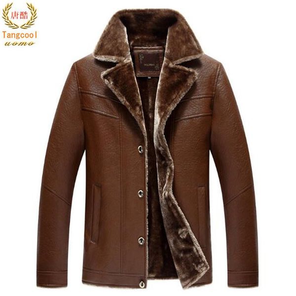 2021 winter jacket men thick warm fur lining pu leather jackets business casual parkas coat plus size 67lm, Black
2021 winter jacket men thick warm fur lining pu leather jackets business casual parkas coat plus size 67lm, Black